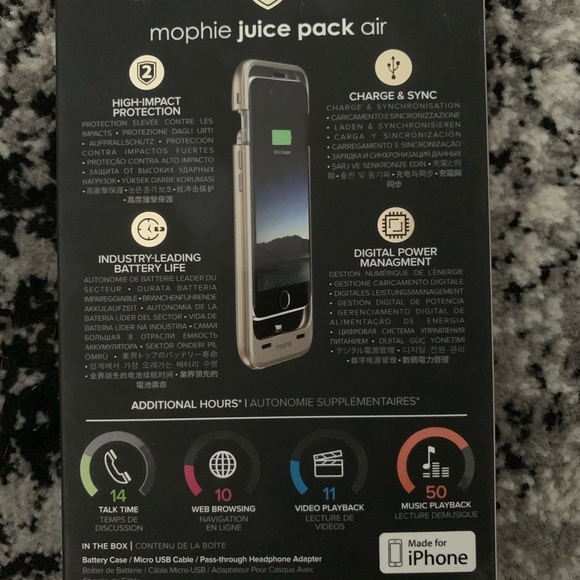 Mophie battery case for iPhone - Picture 3 of 3